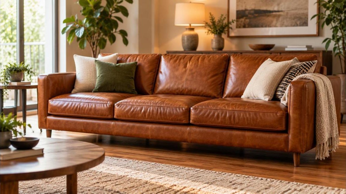 Featured image for Leather Sofa Guide: Grades, Aniline Finishes and Real Care