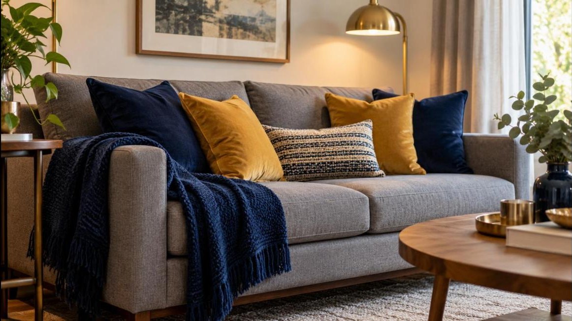 Featured image for Styling a Grey Sofa: Colours That Lift the Room